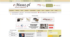 Desktop Screenshot of e-masaz.pl