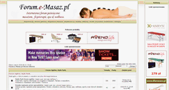 Desktop Screenshot of forum.e-masaz.pl