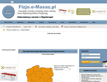 Tablet Screenshot of fizjo.e-masaz.pl